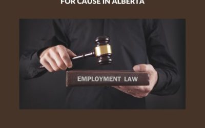 Employment Handbook vs Termination for Cause in Alberta